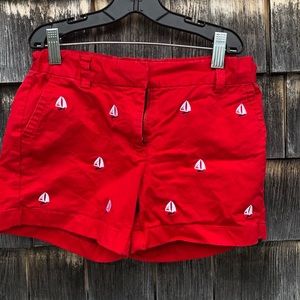 Girls Sz 10 vineyard vines sailboat shorts